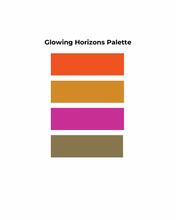 Load image into Gallery viewer, Flow & Color Series: Glowing Horizons Alcohol Ink Notecard Kit