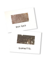 Load image into Gallery viewer, Tim Holtz® Alcohol Ink Mixative™ Rose Gold & Gunmetal Kit, 0.5 oz bottles