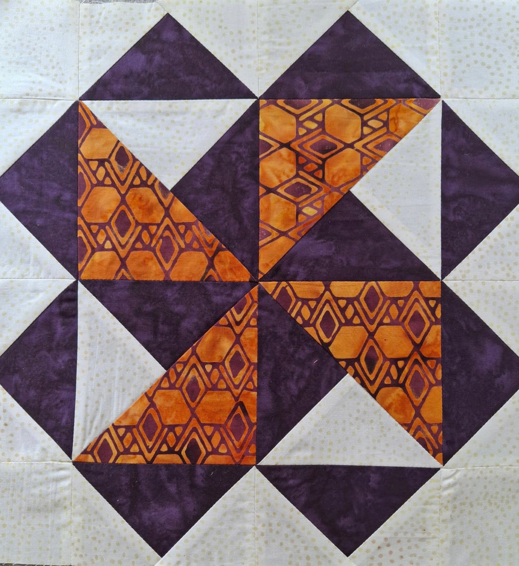 Quilt Block of the Month Class 10/22 9-12 CST