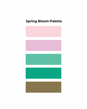Load image into Gallery viewer, Flow &amp; Color Series:  Spring Bloom Edition - Intuitive Alcohol Ink Painting on Ceramic 8x8 Tile Kit
