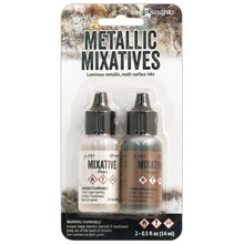 Load image into Gallery viewer, Tim Holtz® Alcohol Ink Mixative™  Kit Pearl &amp; Copper
