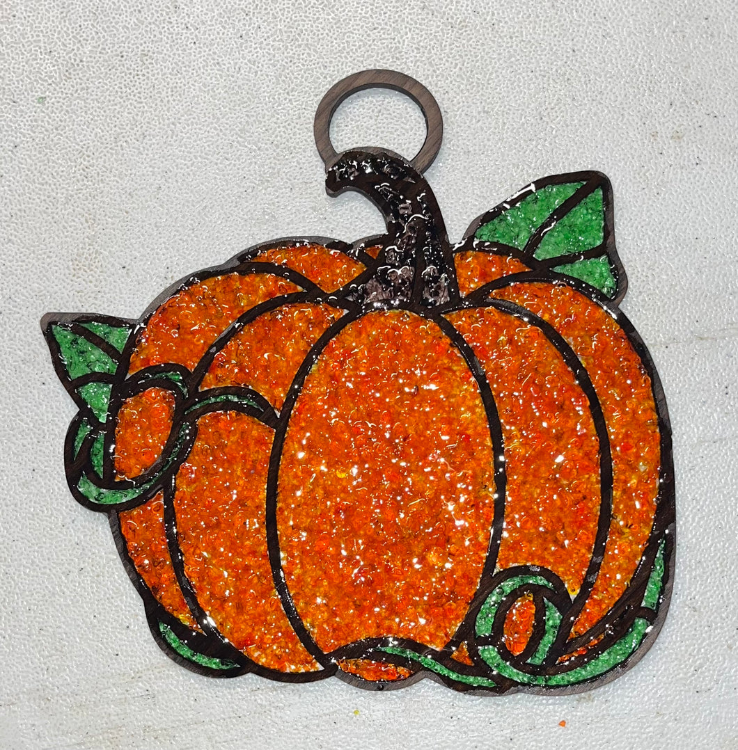 Crushed Glass and Resin Pumpkin Class 8/22 10-12 CST