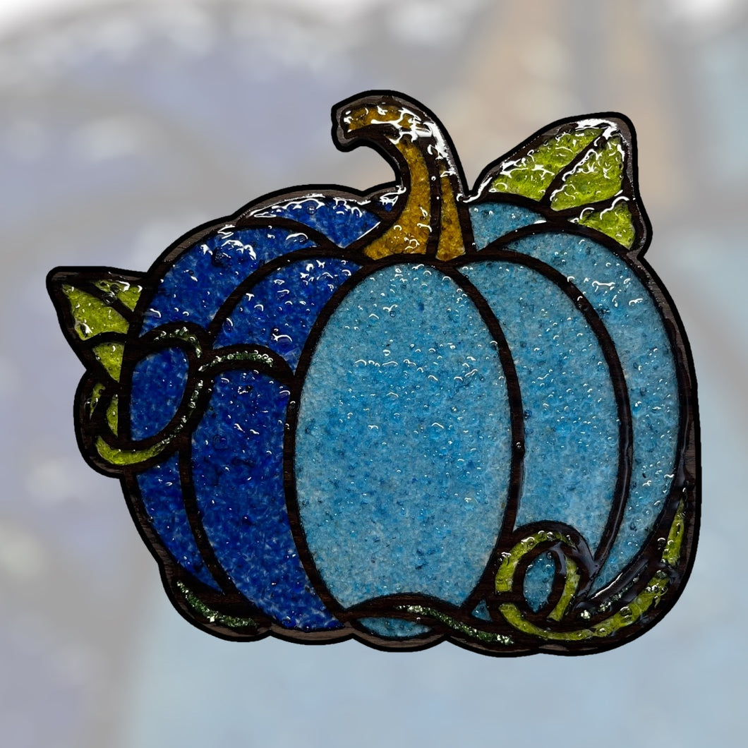 Crushed Glass and Resin Pumpkin Class 10/11 1-4 CST